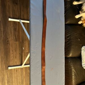 Source Unknown Brown Leather Belt